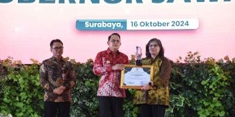 Kembali Torehkan Prestasi, Pj Wali Kota Kediri Sabet Penghargaan di Hari Pangan Sedunia