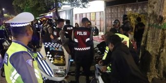 Polres Jombang Jaring Puluhan Motor Berknalpot Brong