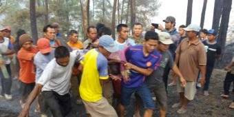 Kebakaran Hutan Gunung Lawu kembali Makan Korban, 4 Orang Terpanggang