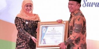 ​Lamongan HUT ke-451, Khofifah Ajak Jadi Pelecut Perang Melawan Covid-19