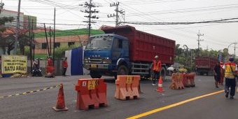 Pembangunan Lebih Cepat, Jembatan Ngaglik Lamongan Kembali Difungsikan