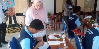 Sisihkan Pendapatan 5 Bulan Terakhir, Wawali Madiun Suport Pelatihan Decoupage bagi Narapidana