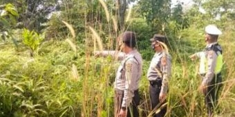 Antisipasi Karhutla, Polsek Jetis Gelar Patroli di Hutan Watu Blorok