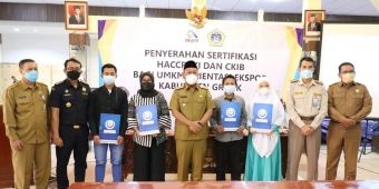 Empat UMKM di Gresik Terima Sertifikat dari KKP