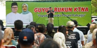 Ribuan Petani di Kabupaten Kediri Gelar Deklarasi Dukung Dhito-Dewi