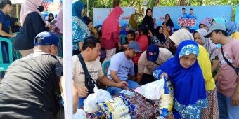 Gelar Pasar Murah di Wonosalam, Relawan Warsubi-Gus Salman Siapkan Ratusan Paket Sembako