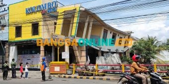 Pondasi Tergerus Air Sungai, Hotel di Kota Kediri ini Nyaris Roboh