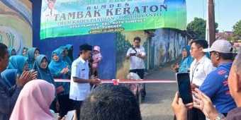 Kades Pandian Sumenep Resmikan Ekowisata Bumdes Tambak Keraton