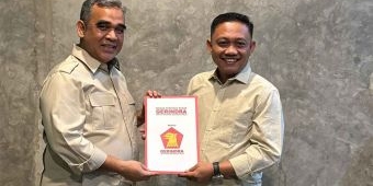 Pilwali Kediri 2024, Sekjen Gerindra Serahkan Rekomendasi ke Katino-Zidna