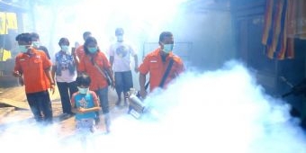 Antisipasi DBD, Rescue Perindo Layani Fogging