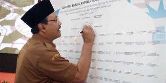 Komitmen Berantas Korupsi, Pemkot Pasuruan Laksanakan Penandatanganan Pakta Integritas