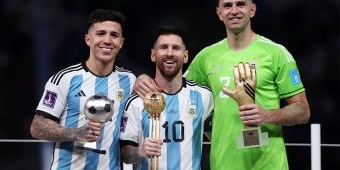 Daftar Lengkap Penerima Penghargaan Piala Dunia 2022, Golden Ball Award Lionel Messi