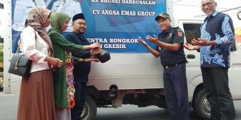 Bupati Gresik Lepas Ekspor Produk UMKM Songkok ke Brunei Darussalam