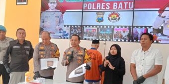 Polres Batu Ringkus Sejoli yang Diduga Aborsi Janin di Luar Nikah