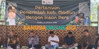 Di Pertemuan dengan Insan Pers, Pemkab Madiun Ajak Sinergi Kesejukkan Masa Pilkada 2024