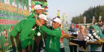 Cabor Voli Pantai Sumbang Perak dan Perunggu di Porprov VI Jatim