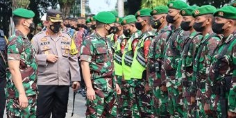 Jaga Pengamanan Kunker Presiden, Polres dan Kodim Gresik Terjunkan Ratusan Personel