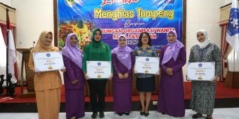 Meriahkan HUT ke-78 RI, GOW Kota Pasuruan Gelar Lomba Menghias Tumpeng