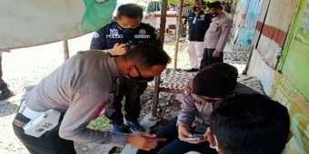 Blusukan ke Pasar, Kasat Lantas Polres Probolinggo Kota Sosialisasikan Peduli Lindungi