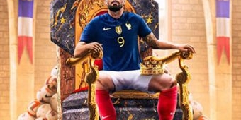 Olivier Giroud Top Skor Sepanjang Masa Prancis Usai Cetak Gol ke Gawang Polandia