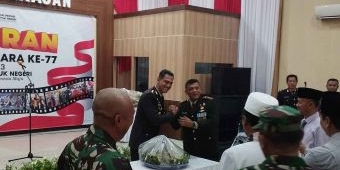 Ini Kejutan dari Kodim 0826 untuk Polres Pamekasan di Hari Bhayangkara yang ke-77