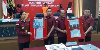 Bermodal Paspor Palsu, WNA Cina Jadi Joki Tes Bahasa Inggris Diamankan Imigrasi Surabaya