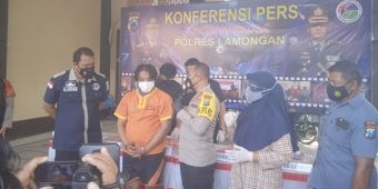 Ringkus 7 Tersangka, Polres Lamongan Amankan 1 Kg Ganja dan 135 Gram Sabu