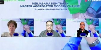 Pacu Penjualan, XL Axiata Gandeng Grab dan Tokopedia