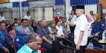 Pj Bupati Sri Handoko Titip Masa Depan Anak Papua di Nganjuk