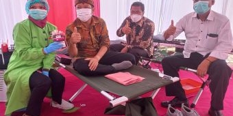 Launching Mal Pelayanan Publik, Wali Kota Mojokerto Ikut Donor Darah