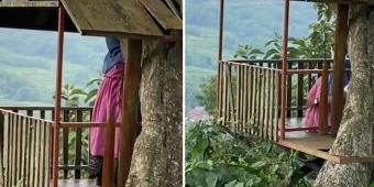 Viral, Video Sejoli Mesum di Wisata Puncak Ratu Pamekasan