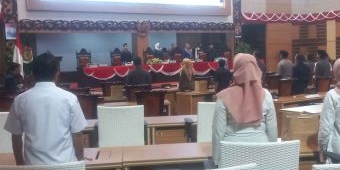 Paripurna Jawaban DPRD Kabupaten Mojokerto soal Raperda Kepemudaan dan RTH