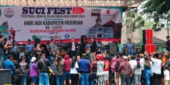 Peringati Hari Jadi Kabupaten Pasuruan ke-1094, Suci Fest Jadi Wadah Cari Bibit Anak Muda Berbakat