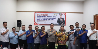 Polres Mojokerto Kota dan Serikat Buruh Adakan Pertemuan Jelang May Day