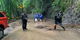 Diguyur Hujan Deras, Kecamatan Batu dan Bumiaji Diterjang Longsor