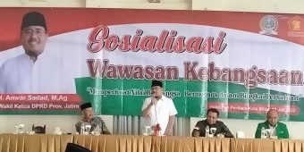 Anwar Sadad Enjoy Diskusi Wawasan Kebangsaan Bersama Tokoh-Tokoh NU