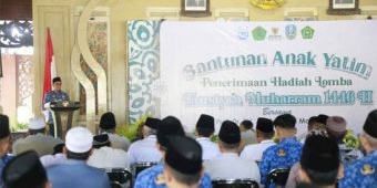 Peringati Tahun Baru Islam, Pj Bupati Pamekasan Santuni Ratusan Anak Yatim