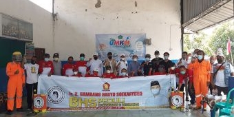 Baksos Penyemprotan Disinfektan di Ngampelsari, BHS Terima Aspirasi Pelaku UMKM