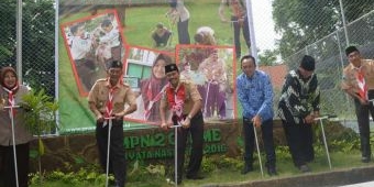 Kurangi Banjir, Pramuka Gresik Gagas Pembuatan 1000 Lubang Biopori