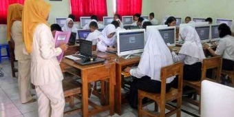 Server UNBK SMP Sempat Ngadat, Disdik Blitar Minta Siswa Tak Panik