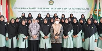 Pengurus Organisasi Wanita LDII Gresik Dikukuhkan Bertepatan dengan Hari Ibu