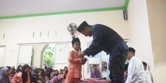 Temui Ratusan Anak di Masjid At-Taqwa, Mas Abu: Ini Menandakan Masjid Makmur