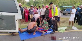 Hendak Belok, Pemotor di Tuban Ditabrak Mobil hingga Meninggal