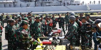 Optimalkan Kekuatan Tempur, Apel Kesiapan Pasukan Latgab TNI 2023 Digelar