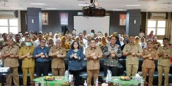 Arahan Pj Wali Kota Kediri di Evaluasi Kinerja Pelayanan RSUD Gambiran