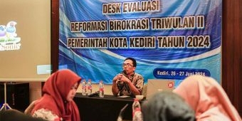 Jalankan Amanat PermenPAN-RB 9/2023, Inspektorat Kota Kediri Gelar Evaluasi RB triwulan II