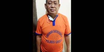 Imron Zuhdi, Mantan Anggota Dewan Ditahan Polres Gresik Karena Kasus Jual Beli Tanah