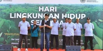 Peringati Hari Lingkungan Hidup Sedunia 2024, Wali Kota Pasuruan Serukan Aksi Sedekah Bibit Pohon