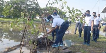 Pangarmada II Hadiri Peresmian Lapangan Laut Jawa di Kodikopsla