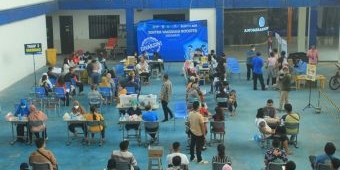 Anugerah School Jadi Sentral Vaksinasi Booster 2.000 Dosis